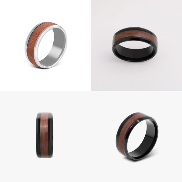 30 pcs wholesale wood grain inlaid rings fashionable stainless steel highend mens rings jewelry boyfriend gifts, Silver
30 pcs wholesale wood grain inlaid rings fashionable stainless steel highend mens rings jewelry boyfriend gifts, Silver