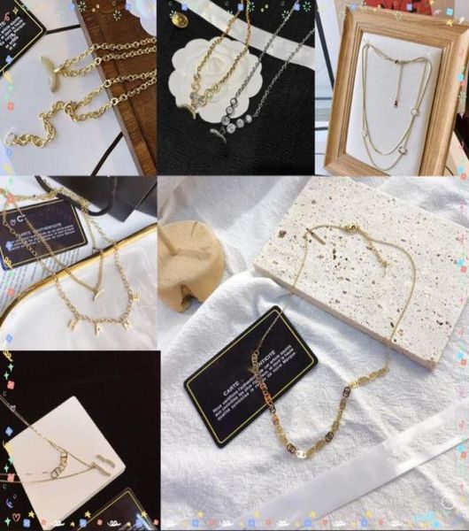 20style luxury necklace choker chain 18k gold plated stainless steel pendant statement fashion womens wedding jewelry accessories1134560, Silver
20style luxury necklace choker chain 18k gold plated stainless steel pendant statement fashion womens wedding jewelry accessories1134560, Silver
