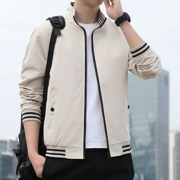 mens jackets tfetters brand korean fashion jacket for men autumn stand collar casual solid color business coats 230725, Black;brown
mens jackets tfetters brand korean fashion jacket for men autumn stand collar casual solid color business coats 230725, Black;brown