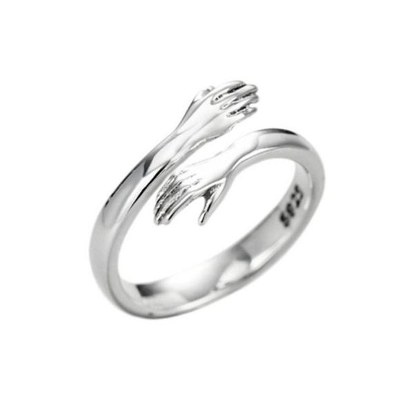 new 925 sterling silver european and american jewelry love hug ring retro fashion tide flow open ring8724165
new 925 sterling silver european and american jewelry love hug ring retro fashion tide flow open ring8724165