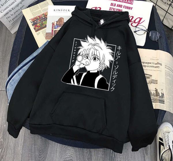 cute mens hoodies hunter x hunter men women pullovers hoodies sweatshirts killua zoldyck hisoka 90s anime hoody streetwear, Black
cute mens hoodies hunter x hunter men women pullovers hoodies sweatshirts killua zoldyck hisoka 90s anime hoody streetwear, Black