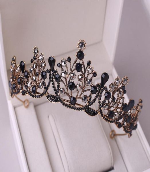 2021 cute baroque princess headpieces black rhinestone bridal tiara wedding 18th birthday queen crown formal party accessories8061232, Silver
2021 cute baroque princess headpieces black rhinestone bridal tiara wedding 18th birthday queen crown formal party accessories8061232, Silver