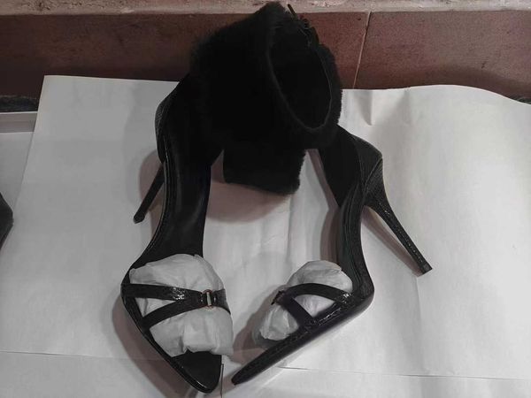 box tom-fords naked sandal high-heeled designer sandals women's luxury heel high-heeled shoes leather metal padlock originals narrow wo, Black
box tom-fords naked sandal high-heeled designer sandals women's luxury heel high-heeled shoes leather metal padlock originals narrow wo, Black