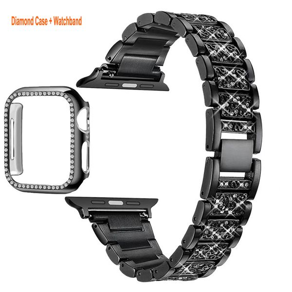 Bling Diamond Jewelry Apple Watch Band 38mm 40mm 41mm 42mm 44mm 45mm 49mm Case Women Rhinestone Replacement Metal Strap 2 Pack PC Protector Case for iWatch 8 7 i, Gold
Bling Diamond Jewelry Apple Watch Band 38mm 40mm 41mm 42mm 44mm 45mm 49mm Case Women Rhinestone Replacement Metal Strap 2 Pack PC Protector Case for iWatch 8 7 i, Gold