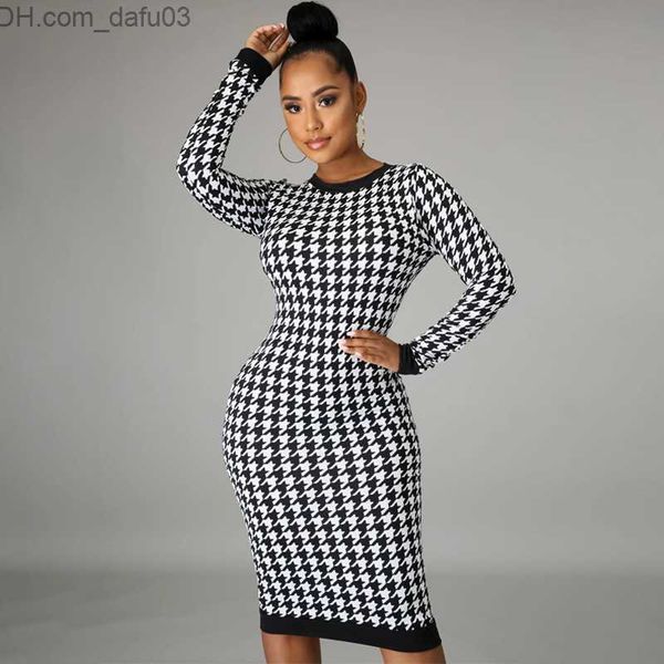 basic casual dresses casual dresses houndstooth print women long sleeve midi dress hollow out bodycon streetwear autumn winter club elegant, Black;gray
basic casual dresses casual dresses houndstooth print women long sleeve midi dress hollow out bodycon streetwear autumn winter club elegant, Black;gray