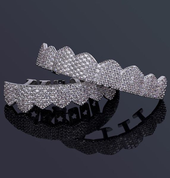 micro pave cubic zirconia silver gold color teeth grills hiphop rocker halloween iced out caps ottom fang grills set bling te6457639, Black
micro pave cubic zirconia silver gold color teeth grills hiphop rocker halloween iced out caps ottom fang grills set bling te6457639, Black