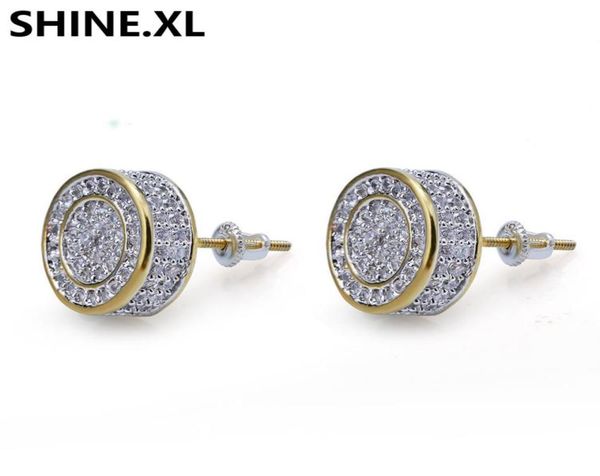 925 sterling silver iced out cz premium diamond cluster zirconia round screw back stud earrings for men hip hop jewelry1517755, Golden;silver
925 sterling silver iced out cz premium diamond cluster zirconia round screw back stud earrings for men hip hop jewelry1517755, Golden;silver