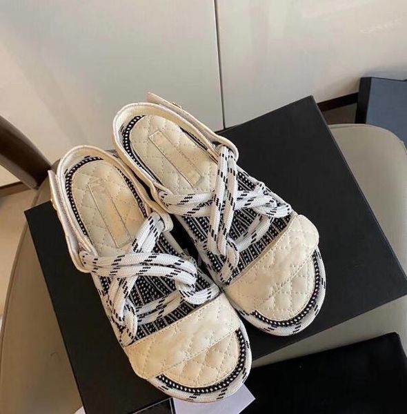 new style designer classics woman sheepskin slipper woodiness flat base sandal lady fashion summer outdoors beach shoes luxury wedding party, Black
new style designer classics woman sheepskin slipper woodiness flat base sandal lady fashion summer outdoors beach shoes luxury wedding party, Black