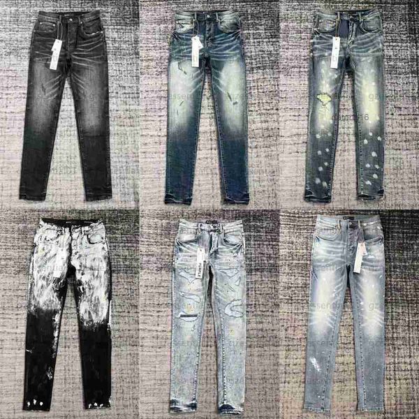purple jeans designer mens black denim tears ripped straight regular washed old long fashion hole stack ijr0, Blue
purple jeans designer mens black denim tears ripped straight regular washed old long fashion hole stack ijr0, Blue