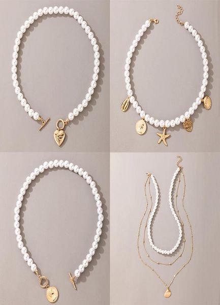 women short pearl chokers necklace for women gold color heart love coin ot clavicle chain jewelry1312238, Silver
women short pearl chokers necklace for women gold color heart love coin ot clavicle chain jewelry1312238, Silver