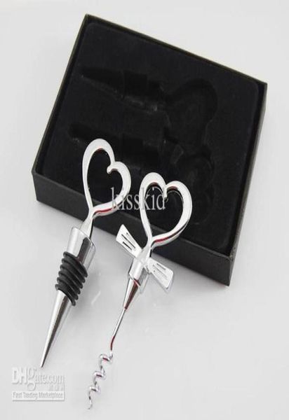 10 pcs heartshaped wine bottle opener and ser wedding favors wine favor set gift new6174506, Black
10 pcs heartshaped wine bottle opener and ser wedding favors wine favor set gift new6174506, Black