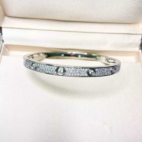 luxury fine brand pure 925 sterling silver jewelry for women easy lock bangle rose yellow gold full diamond love wedding engagement screw br, Black
luxury fine brand pure 925 sterling silver jewelry for women easy lock bangle rose yellow gold full diamond love wedding engagement screw br, Black