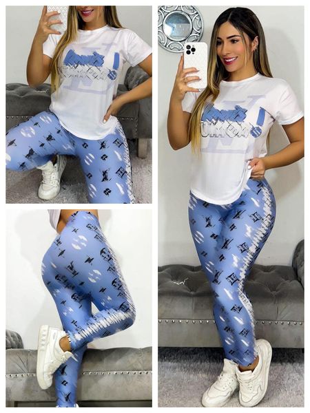 designer clothes for women casual short sleeve printing pink blue black white trousers women's tracksuit set
designer clothes for women casual short sleeve printing pink blue black white trousers women's tracksuit set