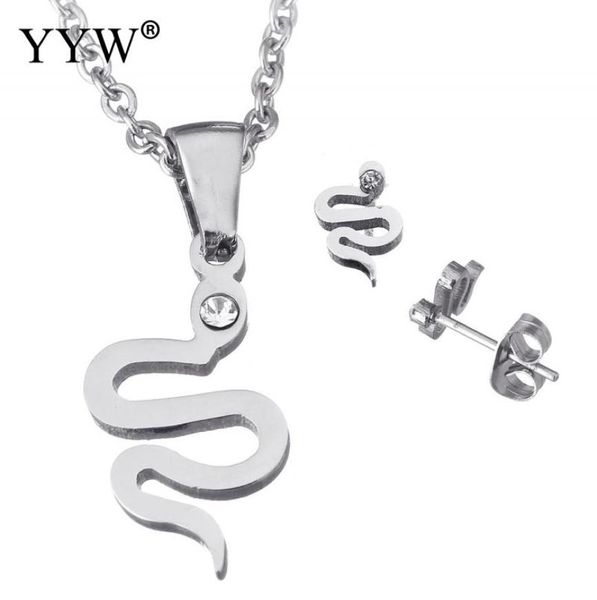 fashion stainless steel jewelry sets earring amp necklace snake oval chain amp with rhinestone original color sold by set8788592, Silver
fashion stainless steel jewelry sets earring amp necklace snake oval chain amp with rhinestone original color sold by set8788592, Silver