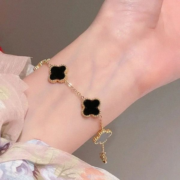 classic jewelry designer 4/four leaf clover charm womens bracelets van chain 18k gold agate shell bracelets ladynffw#, Golden;silver
classic jewelry designer 4/four leaf clover charm womens bracelets van chain 18k gold agate shell bracelets ladynffw#, Golden;silver