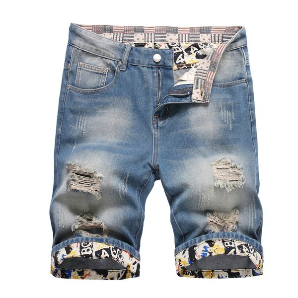 men's jeans icon brand men blue denim shorts summer holes stretch jeans male fit ripped size 40 6644 230724
men's jeans icon brand men blue denim shorts summer holes stretch jeans male fit ripped size 40 6644 230724
