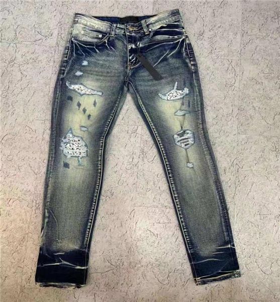 latest listing mens jeans designer luxury tiny elasticity letter printed white slimleg denim pants fashion club clothing for male5268916, Blue
latest listing mens jeans designer luxury tiny elasticity letter printed white slimleg denim pants fashion club clothing for male5268916, Blue