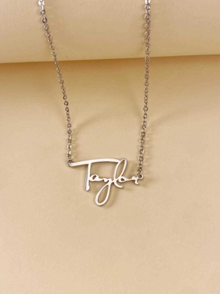 women's accessories 1pc fashion stainless steel pendant necklace for women party gifts, Silver
women's accessories 1pc fashion stainless steel pendant necklace for women party gifts, Silver