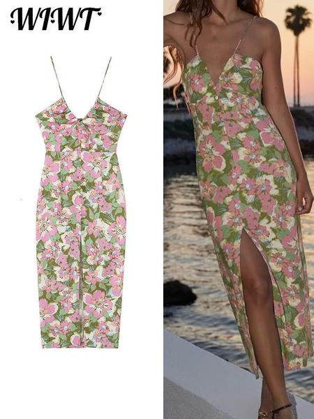 basic casual dresses women flower print slip dress summer beach vneck sleeveless button sheath female elegant slit long vestido 230724, Black;gray
basic casual dresses women flower print slip dress summer beach vneck sleeveless button sheath female elegant slit long vestido 230724, Black;gray