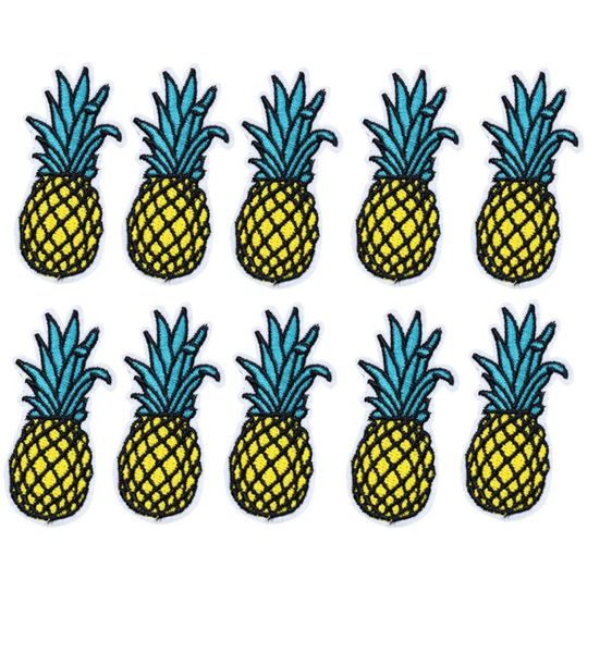 10pcs cute pineapple embroidery patches for clothing bags diy iron on transfer applique patch for garment jeans sew on embroidery 7085230, Black
10pcs cute pineapple embroidery patches for clothing bags diy iron on transfer applique patch for garment jeans sew on embroidery 7085230, Black