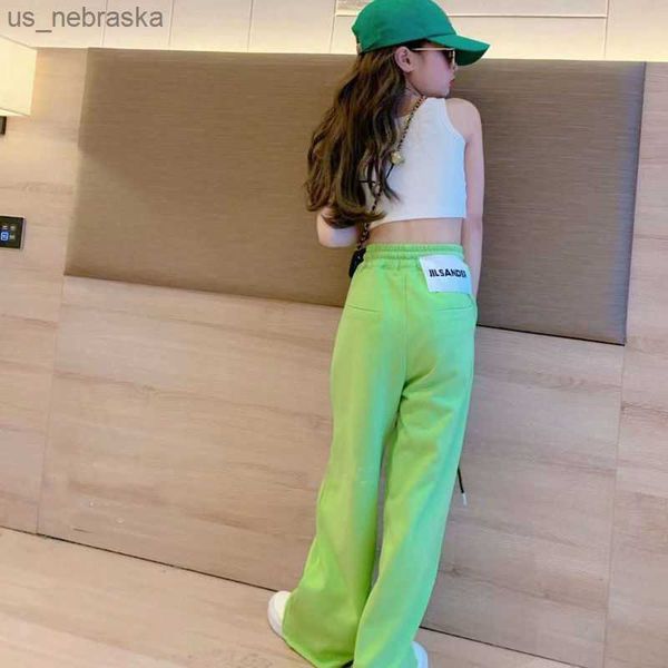 2022 new pants tennn spring clothes for girl foot trousercotton casual sports pants clothes for teen kids loose pants 414year l230518, Blue
2022 new pants tennn spring clothes for girl foot trousercotton casual sports pants clothes for teen kids loose pants 414year l230518, Blue