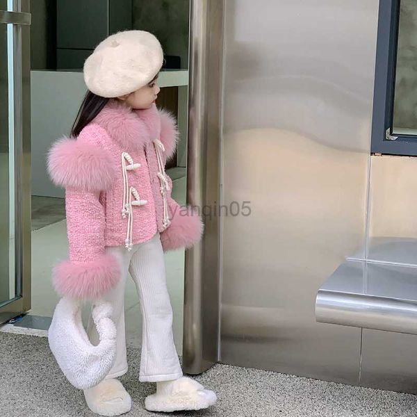 down coat girls fox fur splice down liner coat for kids warm fur jacket kids cow horn buckle design fashion girl's small fragrant jacke, Blue;gray
down coat girls fox fur splice down liner coat for kids warm fur jacket kids cow horn buckle design fashion girl's small fragrant jacke, Blue;gray