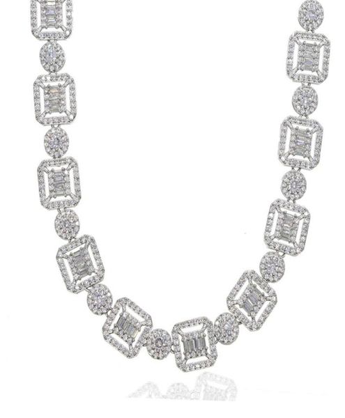 2020 new baguette cluster tennis chain necklace silver color baguette and cluster link cz iced bling chain choker for man women5619432, Golden;silver
2020 new baguette cluster tennis chain necklace silver color baguette and cluster link cz iced bling chain choker for man women5619432, Golden;silver
