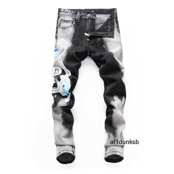 stretch plein philipps pant pp men's denim jeans casual original design slim black jeans grey color 376 straight, Blue
stretch plein philipps pant pp men's denim jeans casual original design slim black jeans grey color 376 straight, Blue
