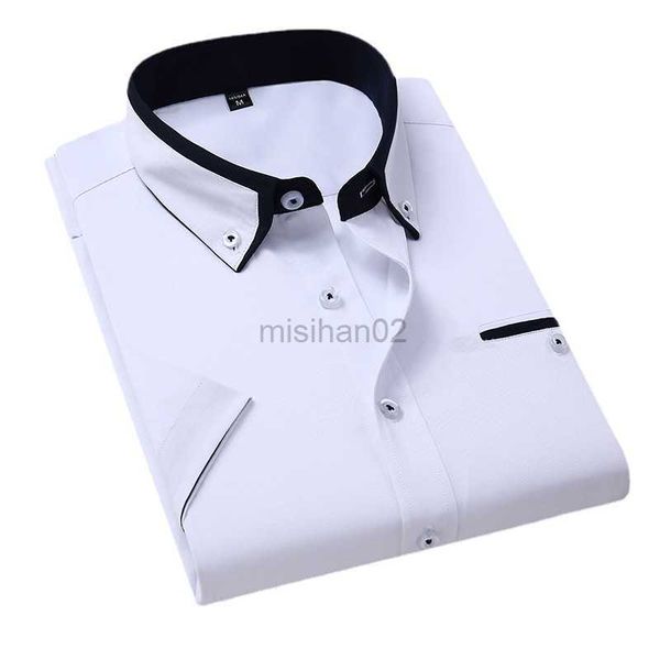 men's casual shirts quality men's summer short sleeve printed dress shirts comfortable button-down collar standard-fit casual blou, White;black
men's casual shirts quality men's summer short sleeve printed dress shirts comfortable button-down collar standard-fit casual blou, White;black