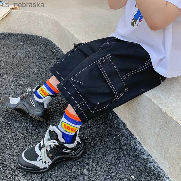 boys' shorts summer 2022 new children's work clothes middle pants thin children casual boy fifth pants fashion l230518, Blue
boys' shorts summer 2022 new children's work clothes middle pants thin children casual boy fifth pants fashion l230518, Blue
