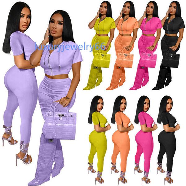 women's tracksuits women short sleeve tracksuits designer solid cropped zipper hoodie pencil pants sets 2 two piece set outfits sweat s, Gray
women's tracksuits women short sleeve tracksuits designer solid cropped zipper hoodie pencil pants sets 2 two piece set outfits sweat s, Gray