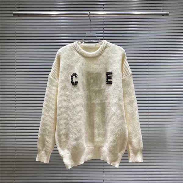 women's sweaters designer sweater luxury womens pullover fashion classic letter autumn and winter round neck long sleeve sweater wool k, White;black
women's sweaters designer sweater luxury womens pullover fashion classic letter autumn and winter round neck long sleeve sweater wool k, White;black