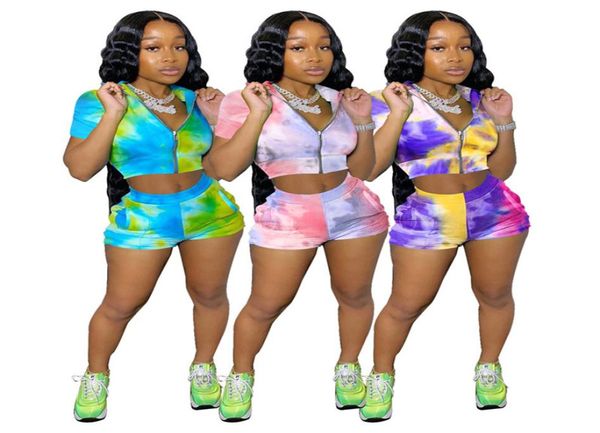women tie dye tracksuits summer clothing plus size s2xl outfits two piece sets short sleeve t shirtsmini shorts casual jogg5417719, Gray
women tie dye tracksuits summer clothing plus size s2xl outfits two piece sets short sleeve t shirtsmini shorts casual jogg5417719, Gray