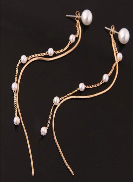 new vintage silver gold long chain earring simple pearl snake chain dangle drop earrings for women tassel earring9032898
new vintage silver gold long chain earring simple pearl snake chain dangle drop earrings for women tassel earring9032898