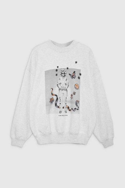 anine ab bing sweatshirt magic men's white ink digital print snake butterfly bee fleece women's sweater sportswear, Black
anine ab bing sweatshirt magic men's white ink digital print snake butterfly bee fleece women's sweater sportswear, Black