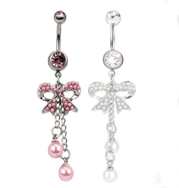 d0564 2 colors the bowknot with pearl style belly button navel rings piercing body jewelry mix colors6302954, Silver
d0564 2 colors the bowknot with pearl style belly button navel rings piercing body jewelry mix colors6302954, Silver