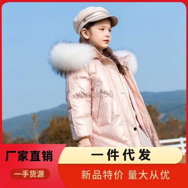 down coat girls down jacket warm long winter jacket for kids 90% white duck down coat children fur collar hooded thick warm parka hkd230725, Blue;gray
down coat girls down jacket warm long winter jacket for kids 90% white duck down coat children fur collar hooded thick warm parka hkd230725, Blue;gray