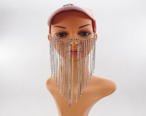 new women rock silver color chains head jewelry unique design long crystal tassel multilayers face mask chains jewelry8552781, Golden;white
new women rock silver color chains head jewelry unique design long crystal tassel multilayers face mask chains jewelry8552781, Golden;white