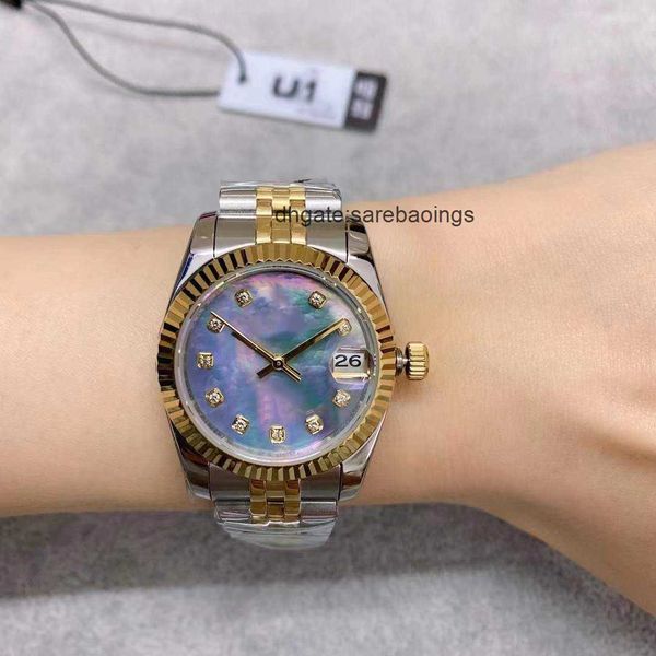 st9 steel two tone purple sheel diamond dial 31mm automatic mechianical ladies wristwatches jubilee strap sapphire movement womens watches, Slivery;golden
st9 steel two tone purple sheel diamond dial 31mm automatic mechianical ladies wristwatches jubilee strap sapphire movement womens watches, Slivery;golden