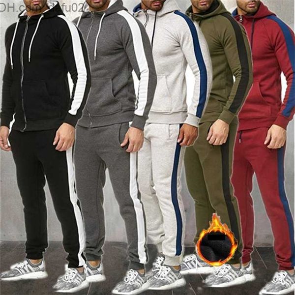 men's tracksuits tracksuit men autumn winter thick warm tracksuit 2 pieces hoodies sets male sweatshirt fleece sets sports suit brand c, Gray
men's tracksuits tracksuit men autumn winter thick warm tracksuit 2 pieces hoodies sets male sweatshirt fleece sets sports suit brand c, Gray
