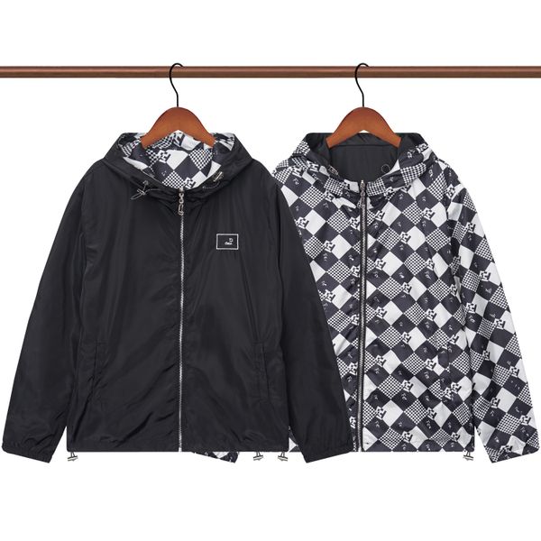 mens jacket windbreaker thin jacket coats with letters inverted triangle men women waterproof coat spring autumn clothes jackets outerwear m, Black;brown
mens jacket windbreaker thin jacket coats with letters inverted triangle men women waterproof coat spring autumn clothes jackets outerwear m, Black;brown