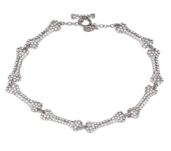 eightsection bone necklace full of diamonds flashing diamonds fivesection bone saturn necklace european and american punk7621559, Silver
eightsection bone necklace full of diamonds flashing diamonds fivesection bone saturn necklace european and american punk7621559, Silver