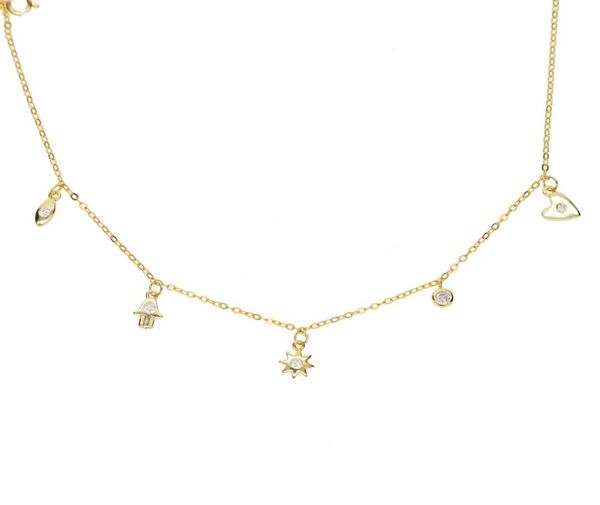 lovely girl women jewelry lucky symbol charm necklace evil eye hamsa hand sun cz drop elegance 925 sterling silver ch9119762
lovely girl women jewelry lucky symbol charm necklace evil eye hamsa hand sun cz drop elegance 925 sterling silver ch9119762
