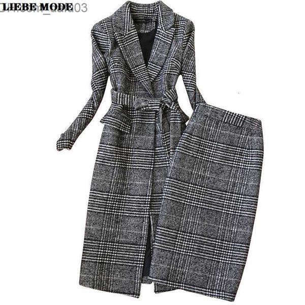 two piece dress two piece dress autumn winter women' plaid business suits long trench coat with knee length skirts suit korean formal w, White
two piece dress two piece dress autumn winter women' plaid business suits long trench coat with knee length skirts suit korean formal w, White
