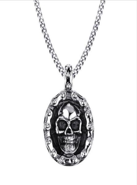 mens bike necklaces stainless steel vintage skull motorbike chain pendant necklace for men boy punk style jewelry pn7067910402, Silver 
mens bike necklaces stainless steel vintage skull motorbike chain pendant necklace for men boy punk style jewelry pn7067910402, Silver