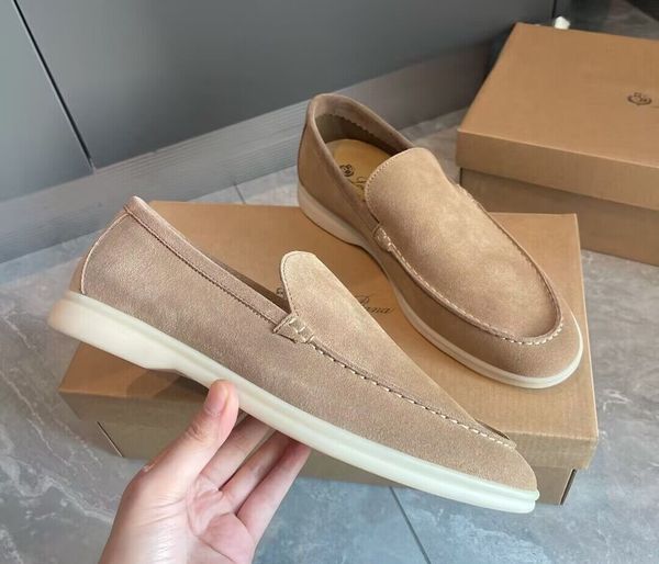newst luxury designer shoes charms embellished walk suede loafers couple genuine mens leather casual slip on flats for men women sports dres, Black
newst luxury designer shoes charms embellished walk suede loafers couple genuine mens leather casual slip on flats for men women sports dres, Black