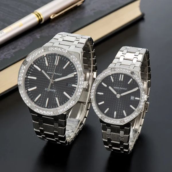 2023 new watch men's automatic watch women's quartz watch all stainless steel sapphire waterproof luminescent watch u1 co, Slivery;brown
2023 new watch men's automatic watch women's quartz watch all stainless steel sapphire waterproof luminescent watch u1 co, Slivery;brown