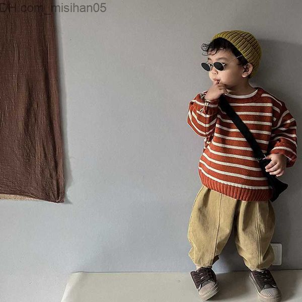 cardigan cardigan milancel kids sweaters striped boys knitwear girls pullover vintage children clothes 230225 z230725, Blue
cardigan cardigan milancel kids sweaters striped boys knitwear girls pullover vintage children clothes 230225 z230725, Blue