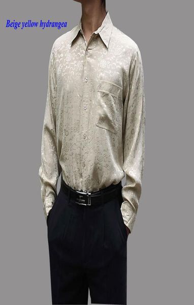 men039s casual shirts natural silk male longsleeve shirt 19 momme of pure men jacquard7864908, White;black
men039s casual shirts natural silk male longsleeve shirt 19 momme of pure men jacquard7864908, White;black