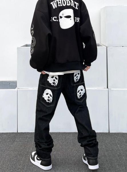 men039s jeans michael myers baggy man trendyol men skeleton pants y2k print hip hop oversize vintage streetwear wide leg width2627512, Blue
men039s jeans michael myers baggy man trendyol men skeleton pants y2k print hip hop oversize vintage streetwear wide leg width2627512, Blue